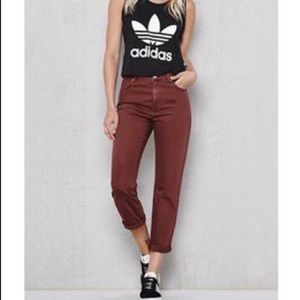 Pacsun Mom jeans raisin color